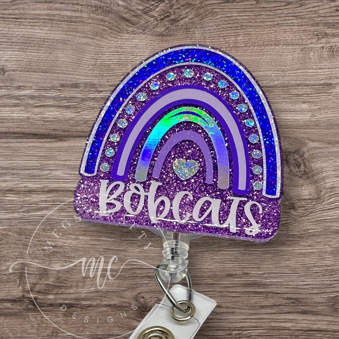 Bobcats Rainbow Badge topper