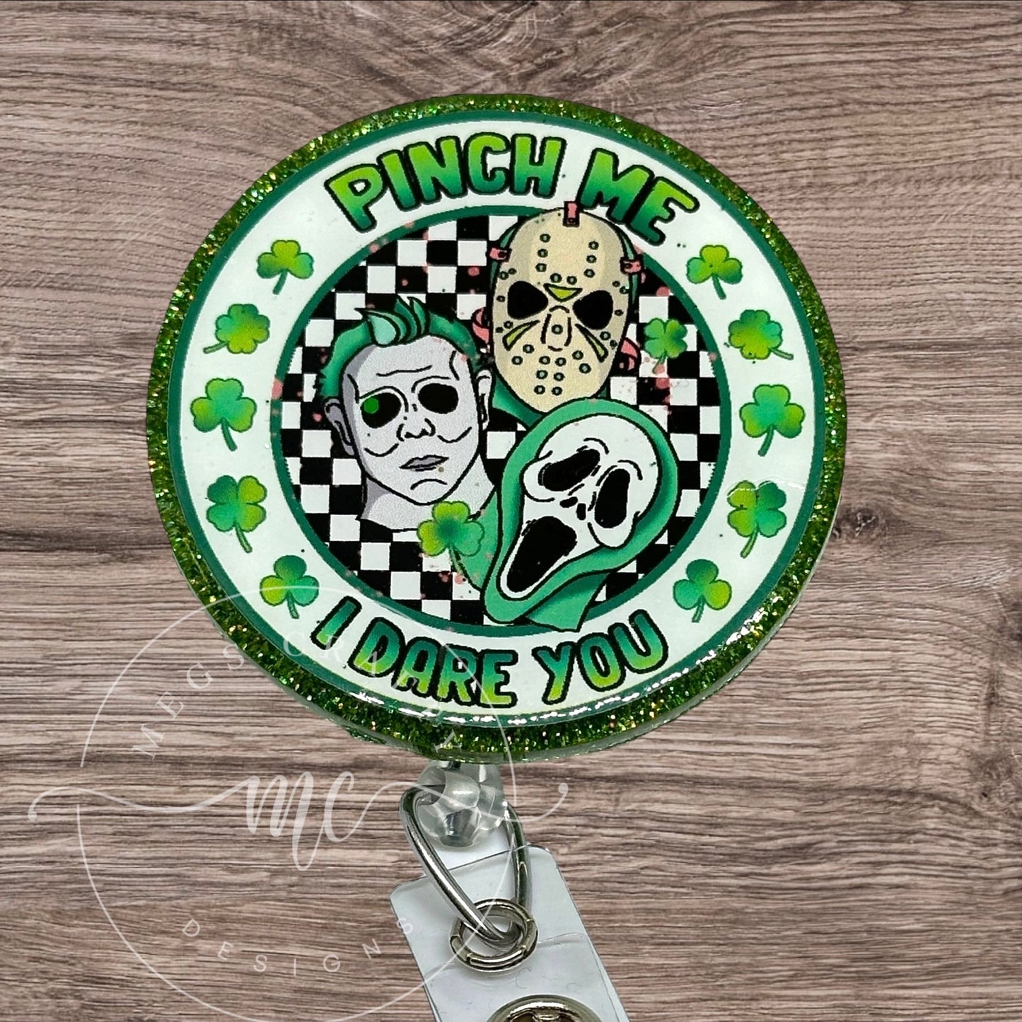 Pinch Me, I Dare You - Badge topper