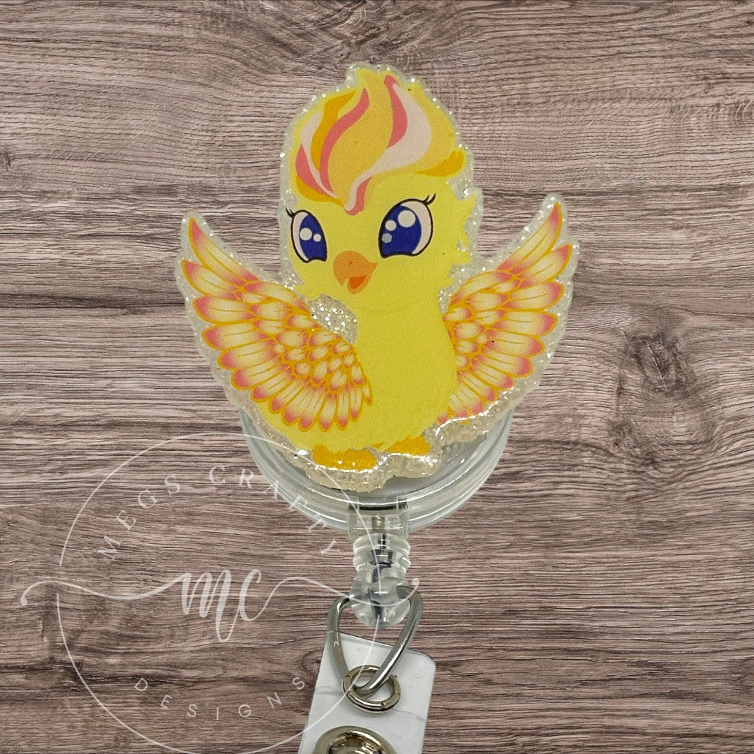 Phoenix Baby Badge topper