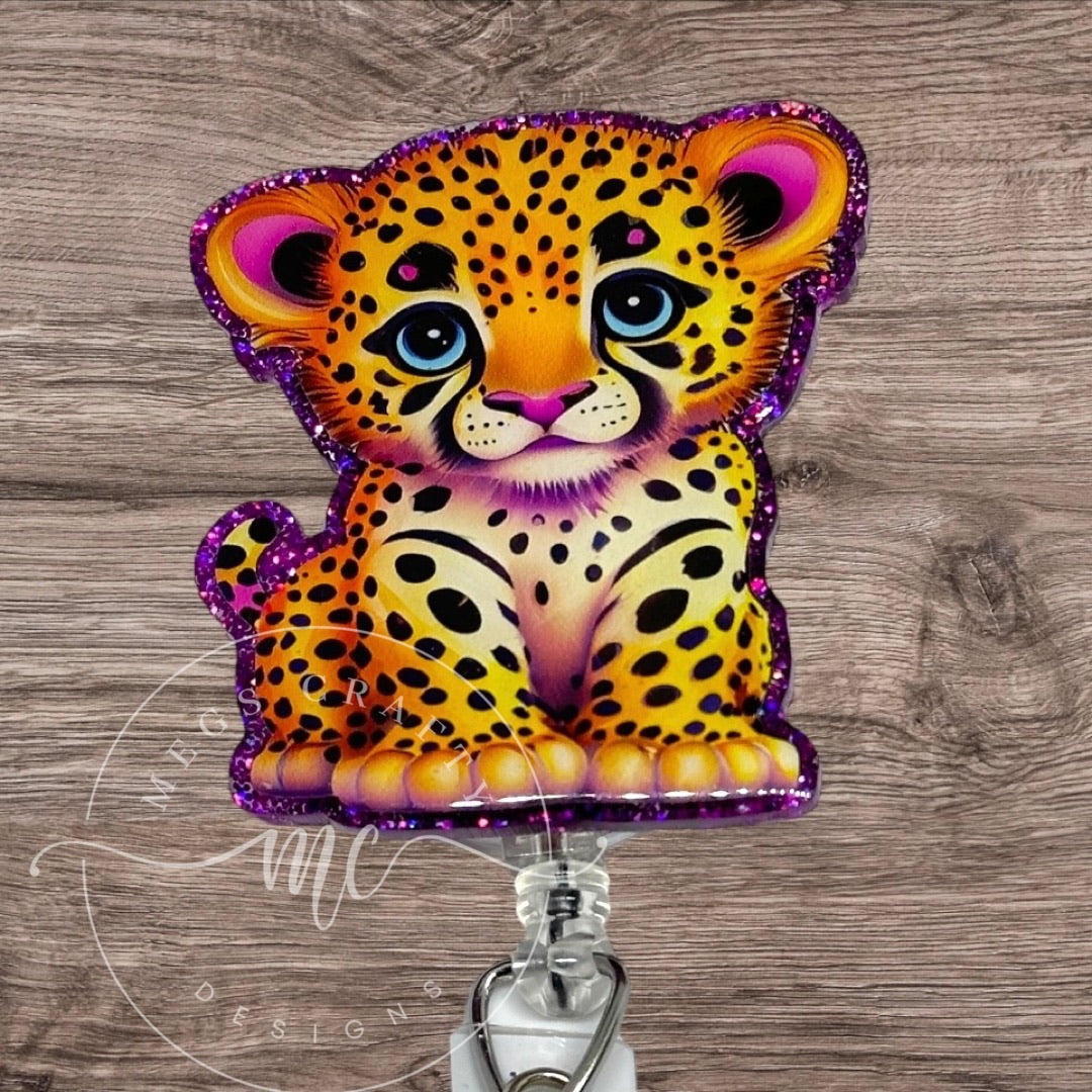 Baby Cheetah- Badge topper