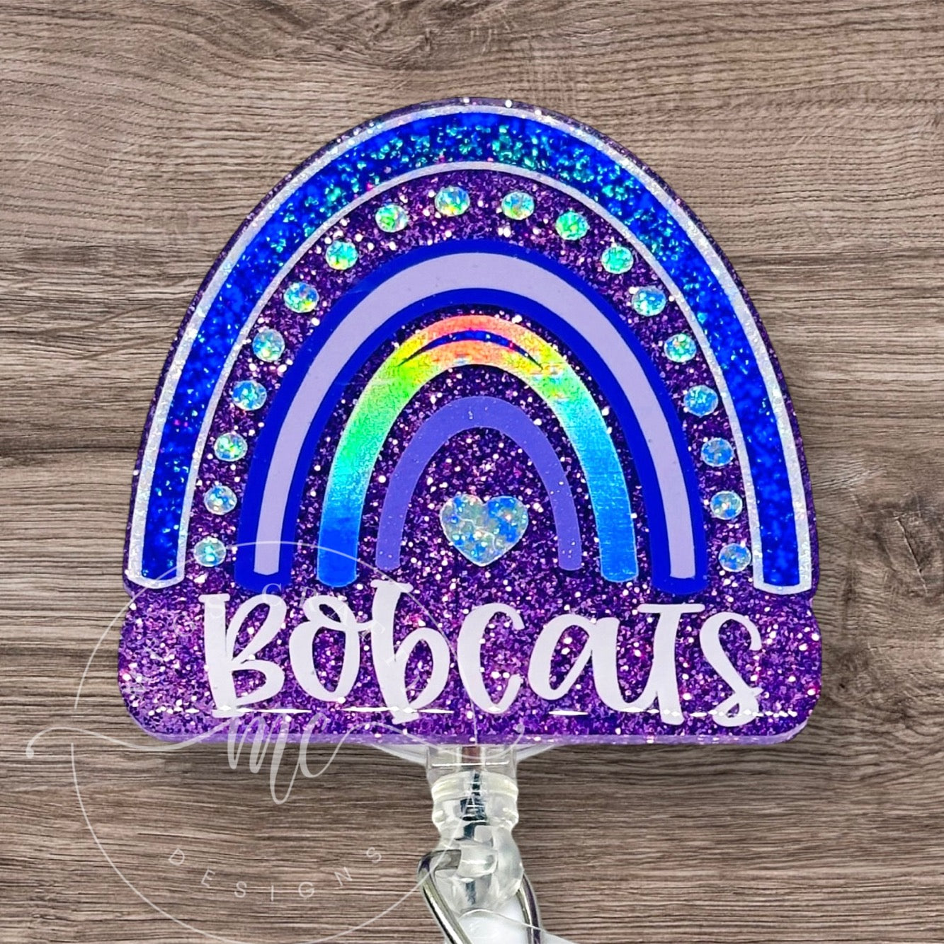 Bobcats Rainbow Badge topper