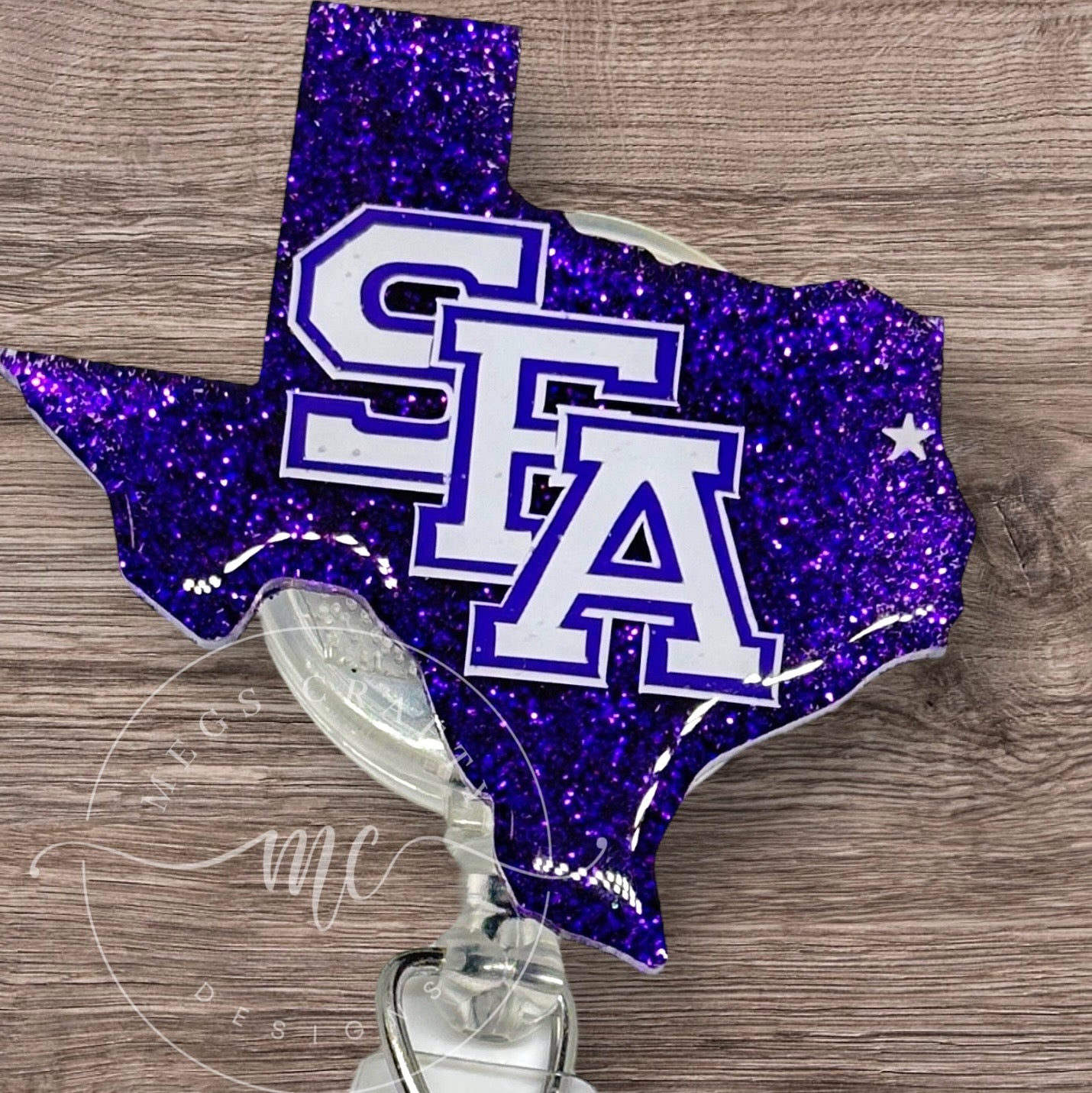 Texas school Badge topper