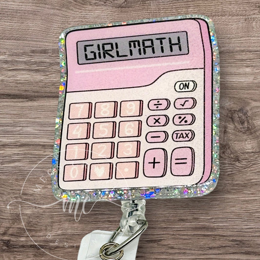 Girl math Badge Reel