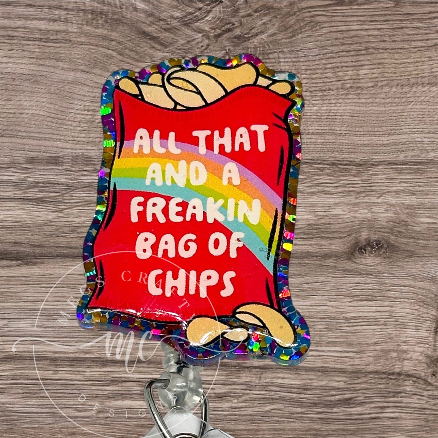 All that and a Bag of Chips- Badge topper