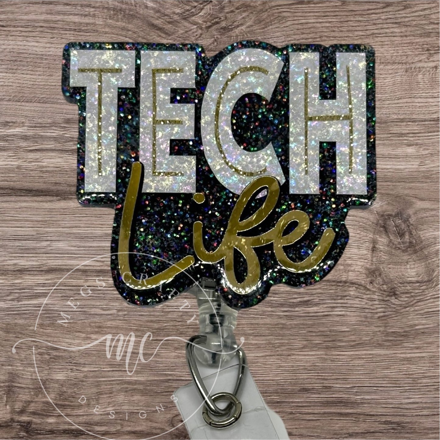 Tech life Badge topper