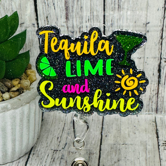 Tequila Lime & Sunshine Badge